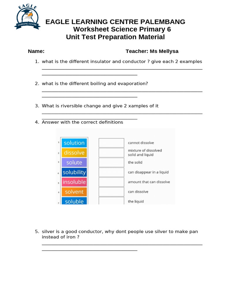 unit test material | PDF