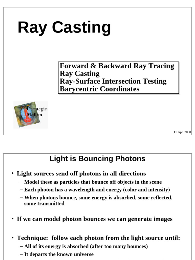raycasting-1 | PDF | Applied Mathematics