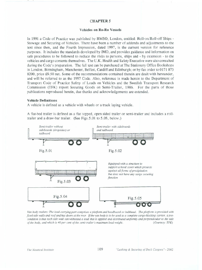 Vehicles On Ro Ro Vessels | PDF