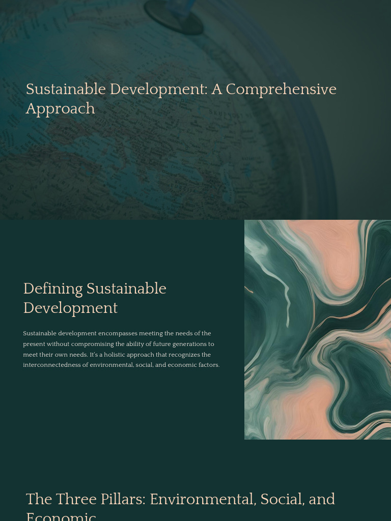 Comprehensive Guide to Sustainable Development | PDF | Sustainability ...