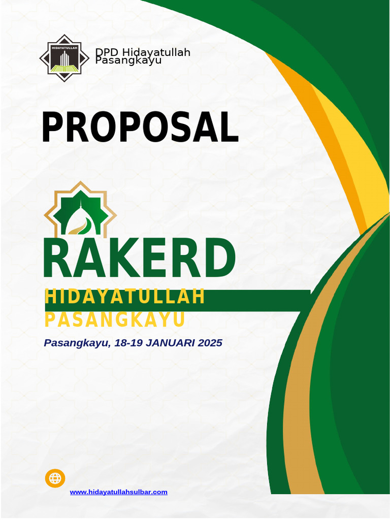 Spanduk Rakerda Hidayatullah 2025 | PDF