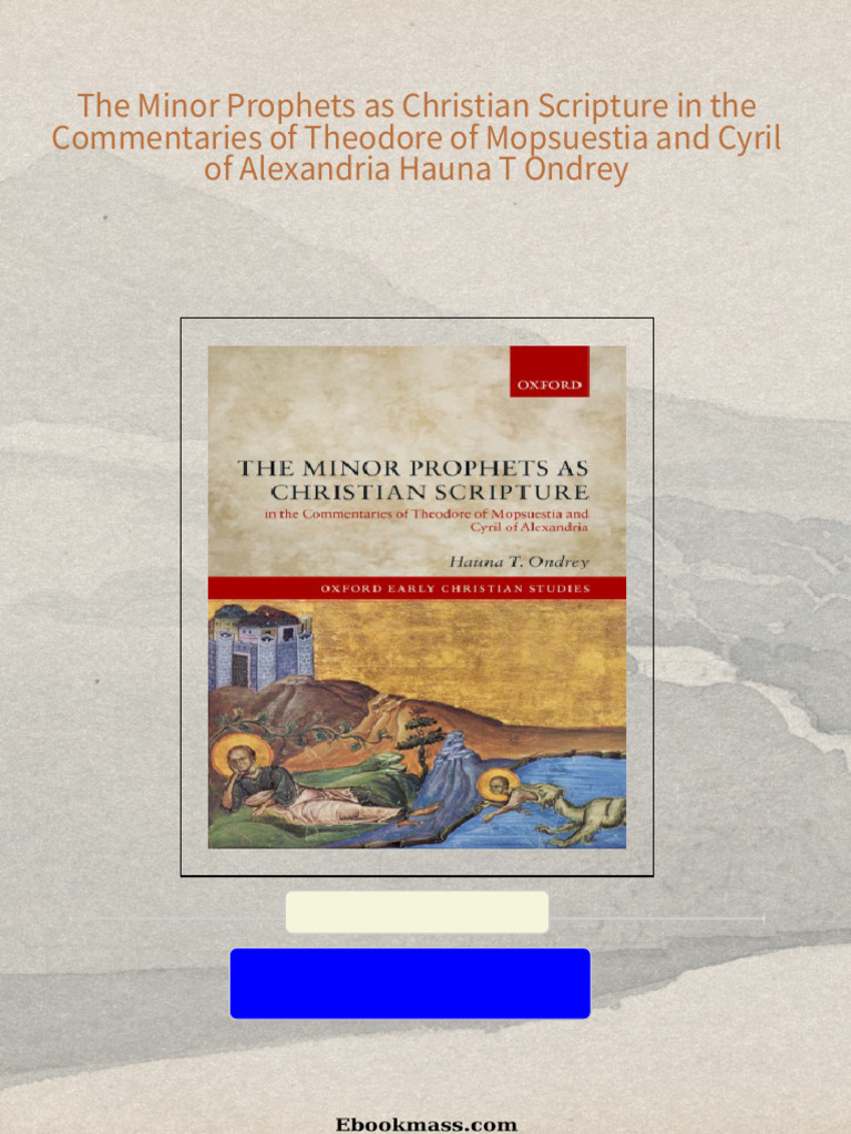 Instant download the minor prophets as christian scripture in the