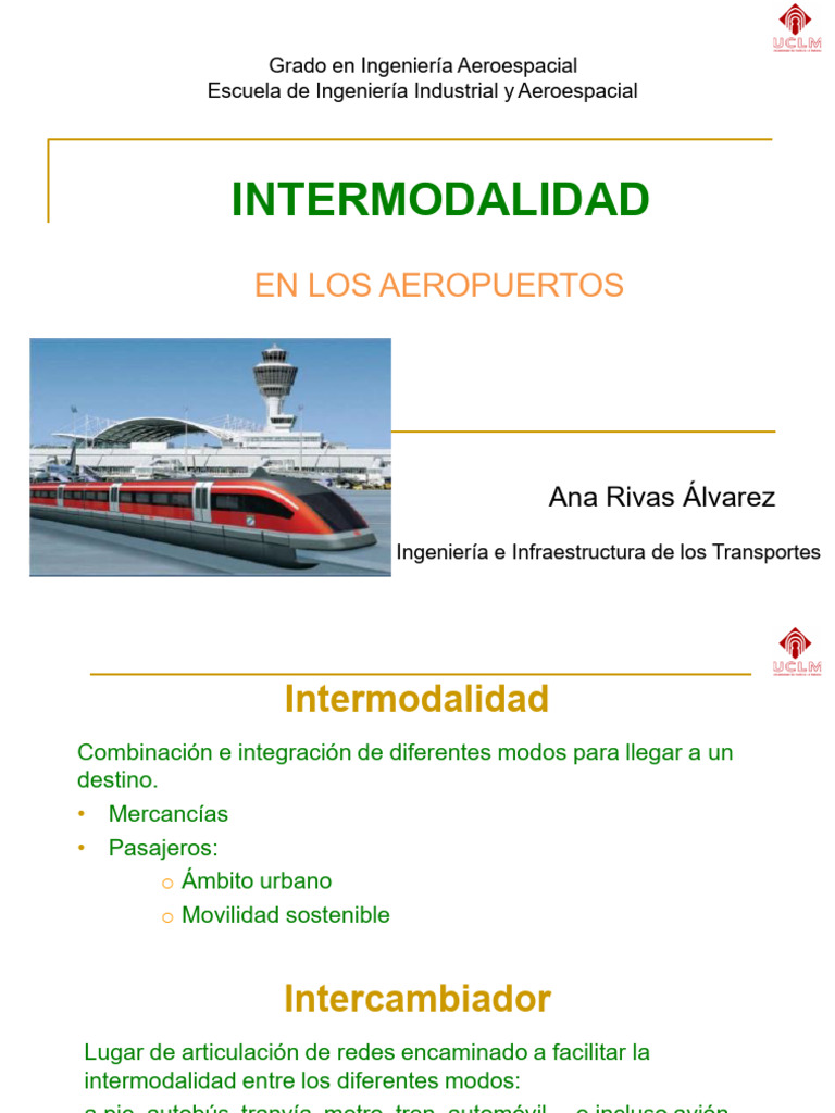Intermodalidad en Aeropuertos Europeos | PDF | Transporte Intermodal de ...
