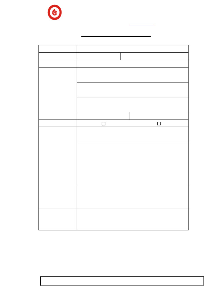 Genral Training Form FRM CQP ADM 03B REV 01 | PDF