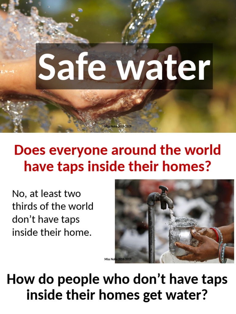 Safe Water | PDF