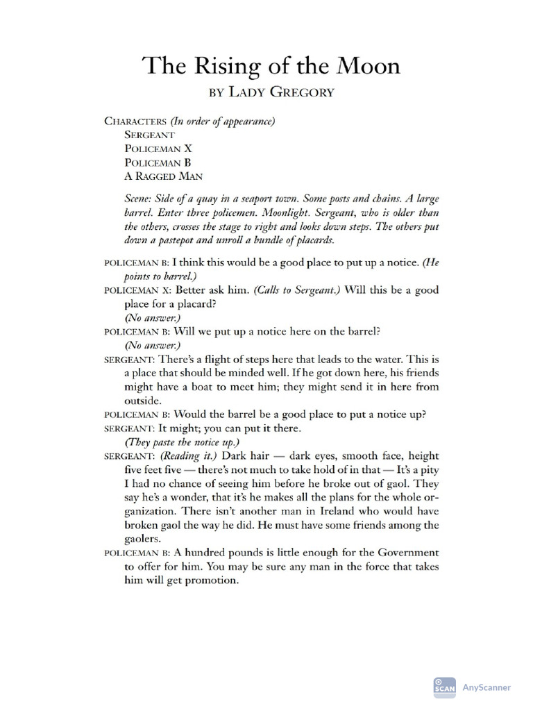 the Rising of the moon | PDF