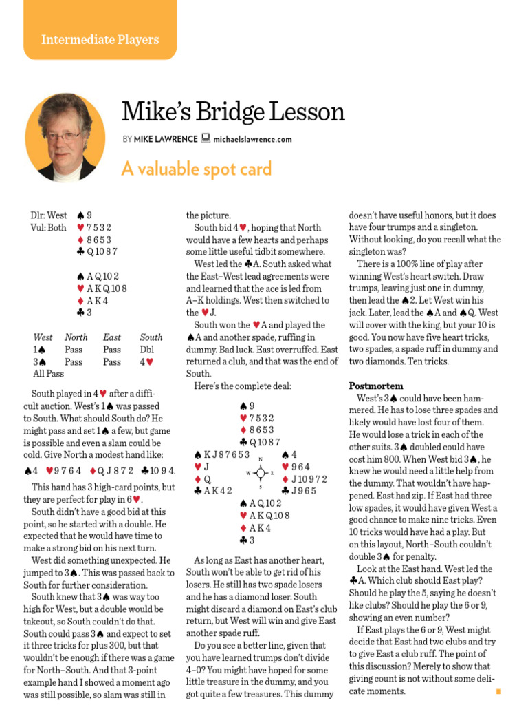 8 Mike valuable spot card | PDF | Gaming Devices | Plain Trick Games