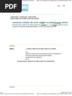 Download Numeros Validos de Serie Adobe Acrobat 9 Pro Extended Descargar Gratis by Andres Sandoval SN81405143 doc pdf