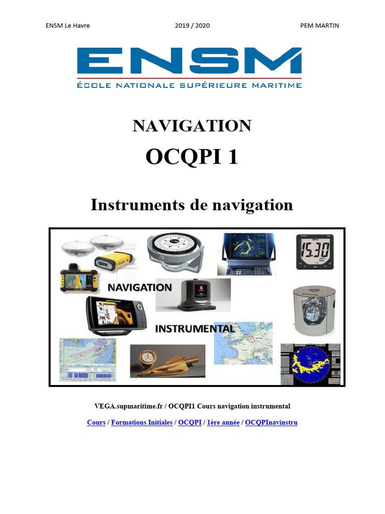 Instruments de navigation maritime | PDF | Gyroscope | Ferromagnétisme