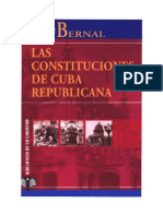 Constituciones de Cuba Republican A
