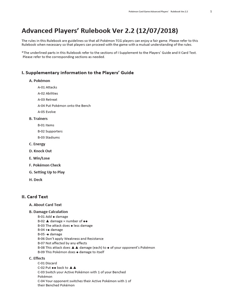Advanced Manual En | PDF | Gaming | Playing Cards