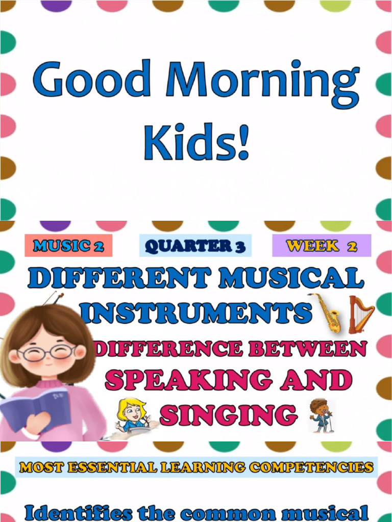 Music 2 Q3 W2a | PDF