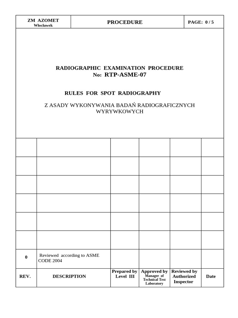 RTP Asme 07 - 2004 | PDF