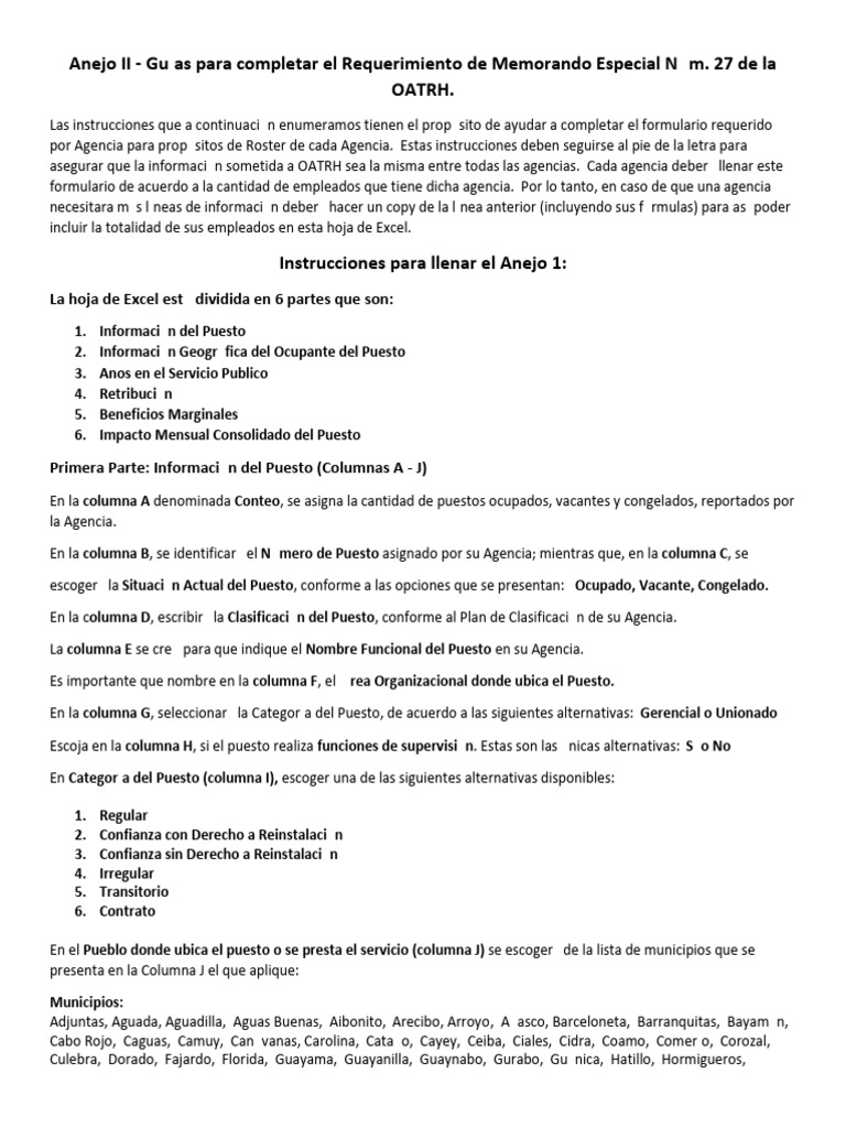 Anejo I - Me Núm. 27-2017 | PDF | Salario | Economias