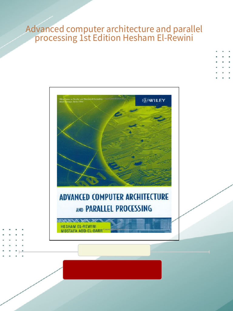  free pdf sample advanced computer architecture and parallel