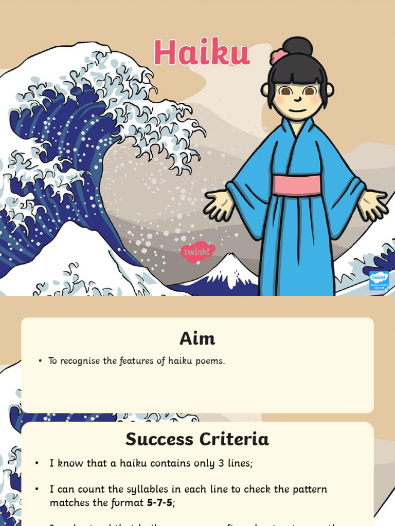 Understanding Haiku Poetry Basics | PDF | Haiku | Poetry