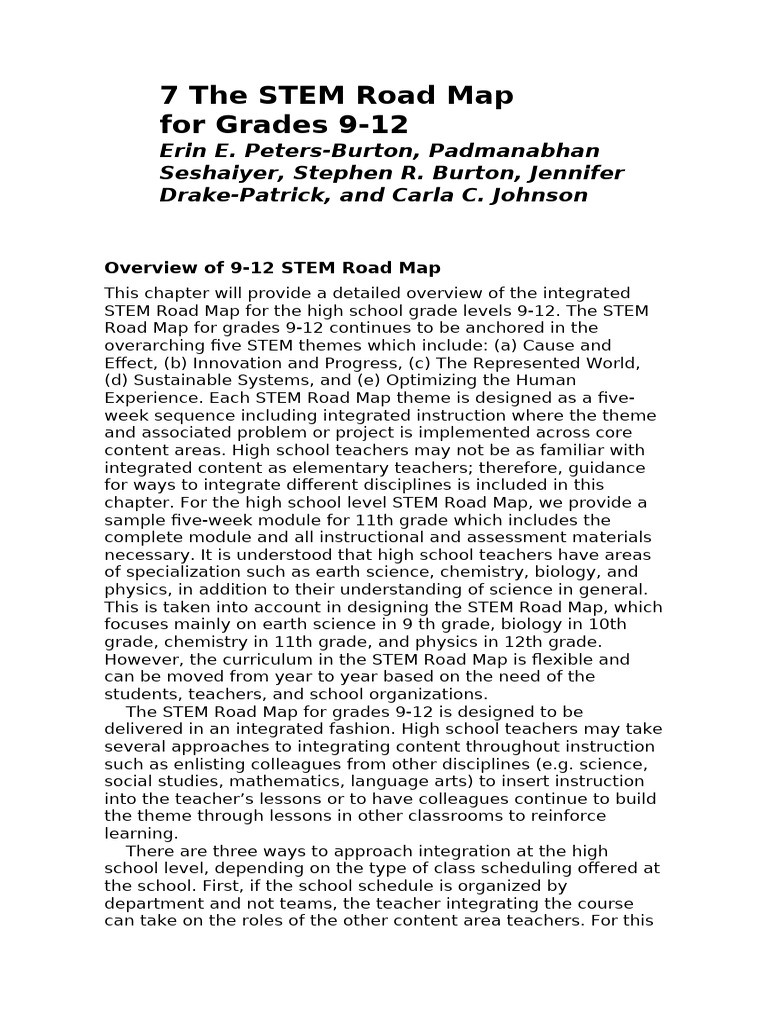 Chapter 7c | PDF | Science, Technology, Engineering, And Mathematics ...