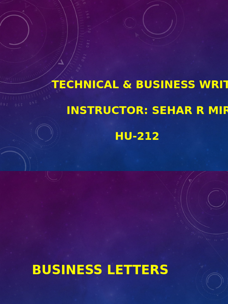 Business Letter Writing Guide | PDF | Writing | Written Communication