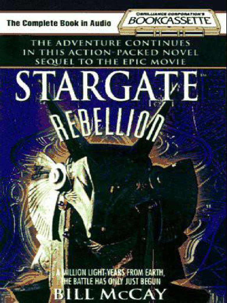 Stargate Rebellion McCay Bill Stargate 1995 Bookcassette 9781561006793 ...