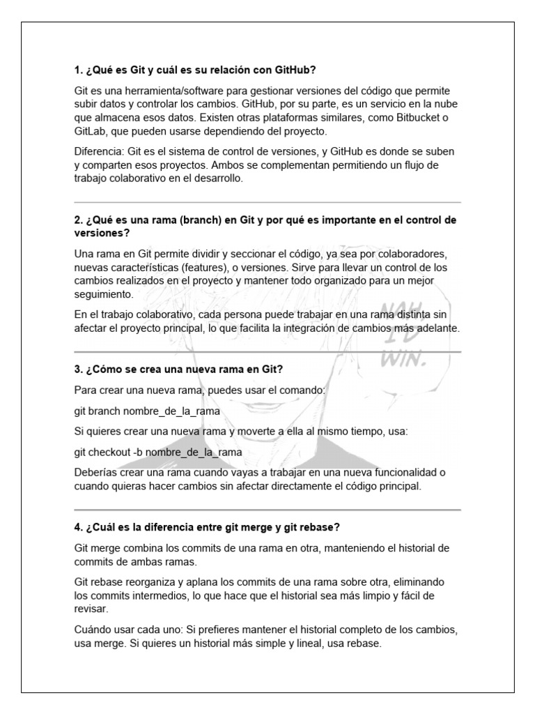 Introducción a Git y GitHub: Control de Versiones | PDF | Tecnologías ...