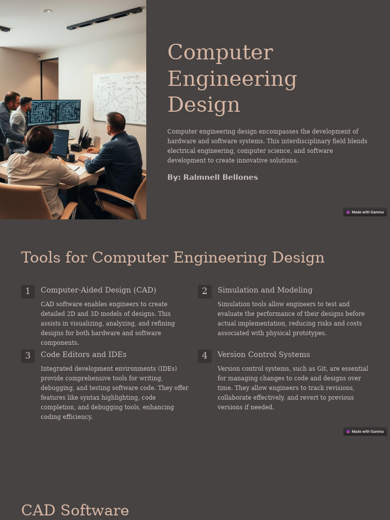 Introduction To Computer Engineering Design | PDF | Simulation ...