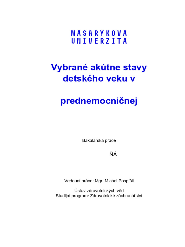 Akutne_stavy_u_pediatrickych_pacientov_Adam_Brudnak | PDF