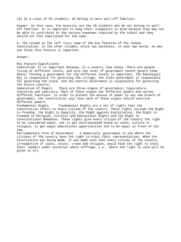 Constitution Lecture 3 Pdf