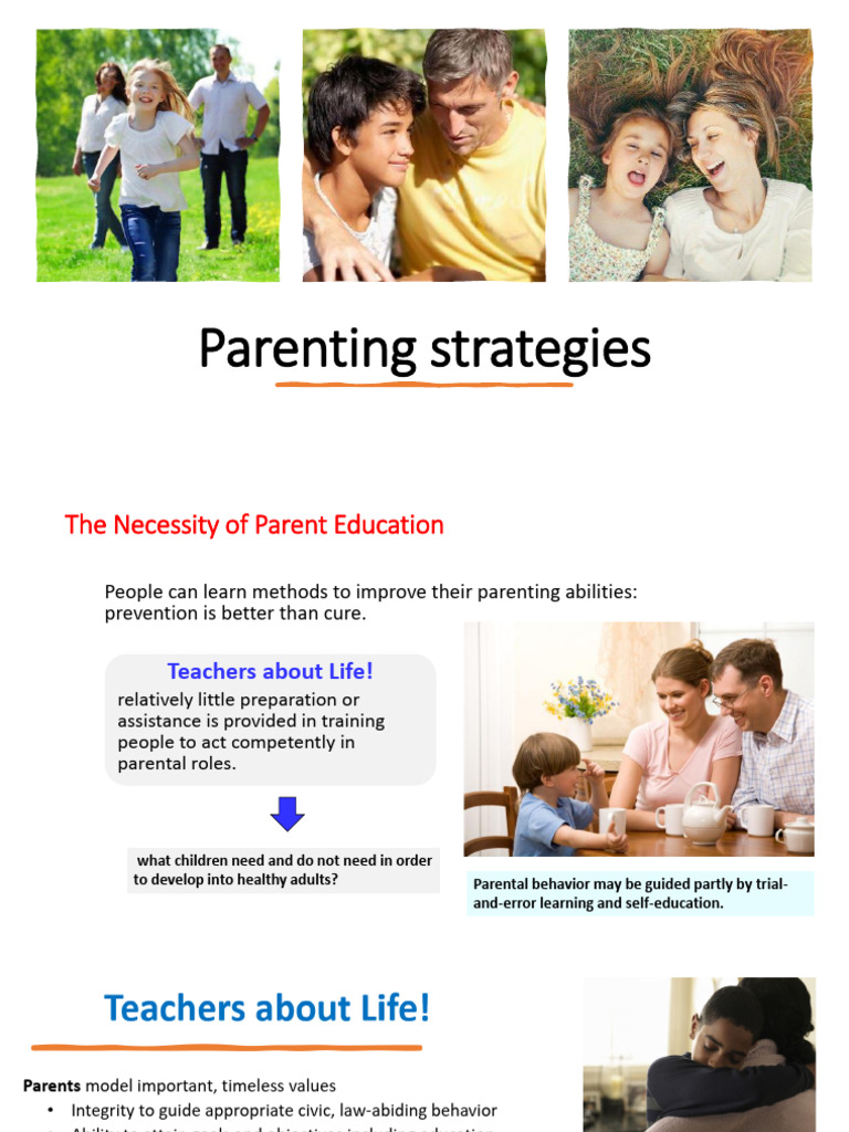 Effective Parenting Strategies and Discipline | PDF | Reinforcement ...