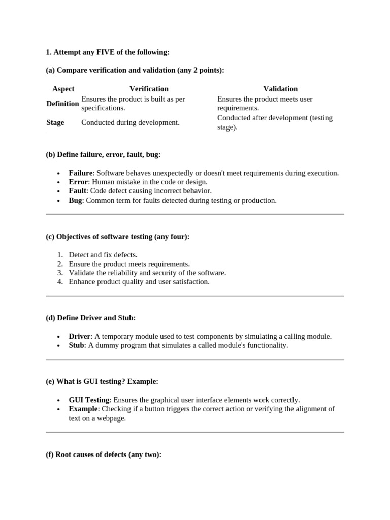 STE IMP IN CHATGPT | PDF | Software Testing | Software Development