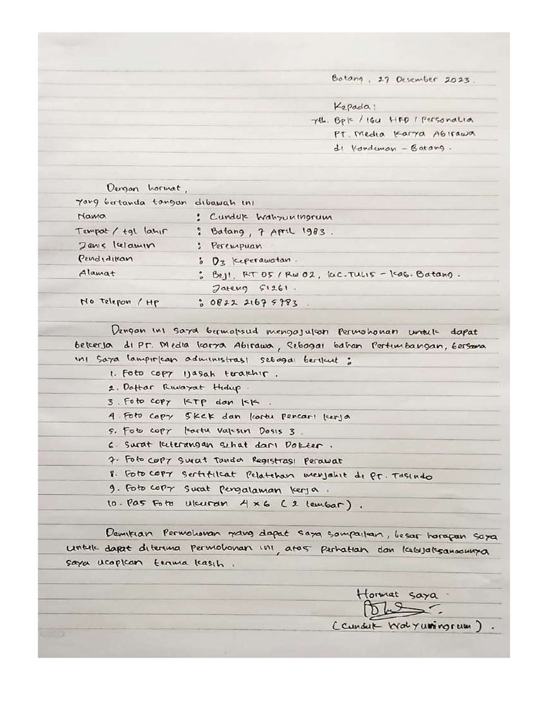 PT Mka Batang Jawa Tengah | PDF