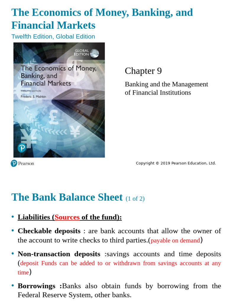 Deposits and Bank Balance Sheets | PDF | Banks | Balance Sheet