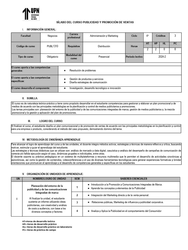 Curso de Publicidad y Promoción | PDF | Publicidad | Marketing