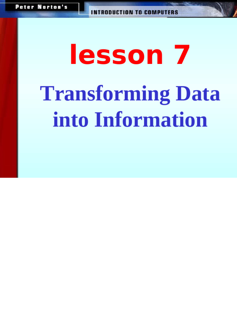 Understanding Binary Data Representation | PDF | Central Processing ...