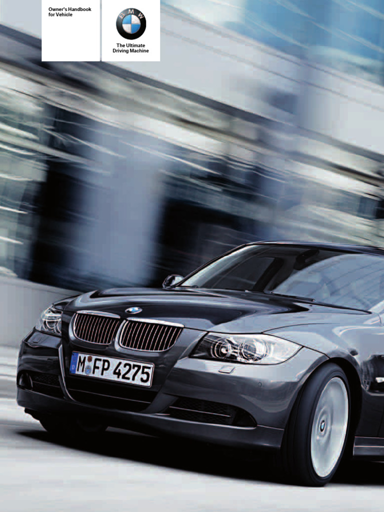 Owner's Handbook For Vehicle: Online Edition For Part-No. 01 41 0 159 ...