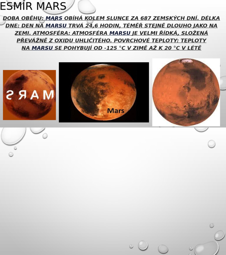 Prezentace Mars | PDF