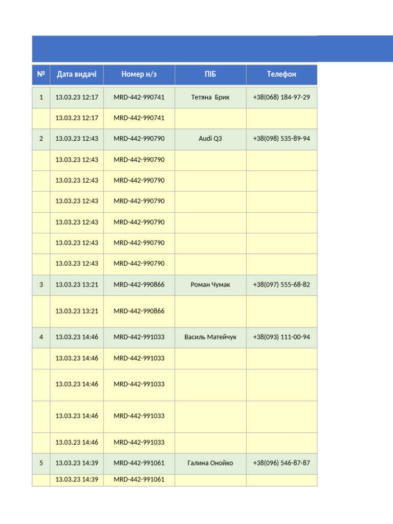 Orders Summary Report | PDF