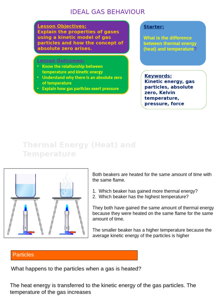 L8 Absolute Zero and Pressure | PDF | Temperature | Gases