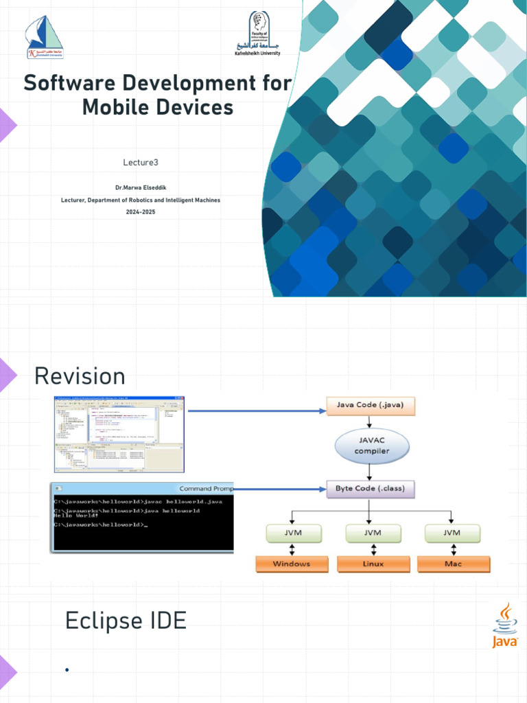 02 - Development Software For Mobile | PDF | Data Type | Computer Program