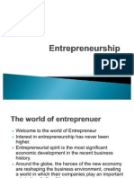 WHAT Is Entrepreneurship