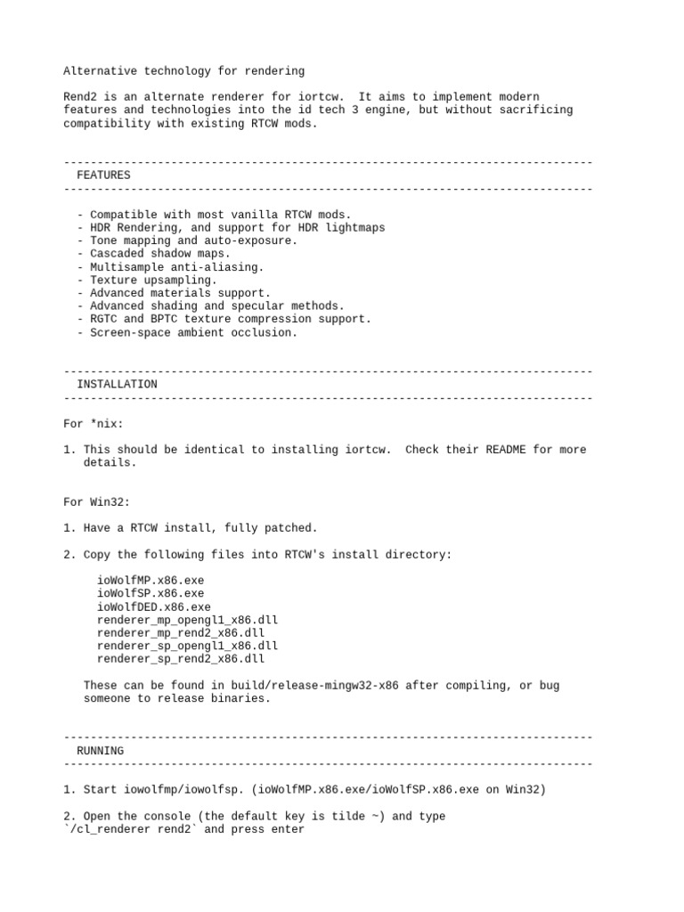 Alternative Technology For Rendering | PDF | Texture Mapping | Computer ...