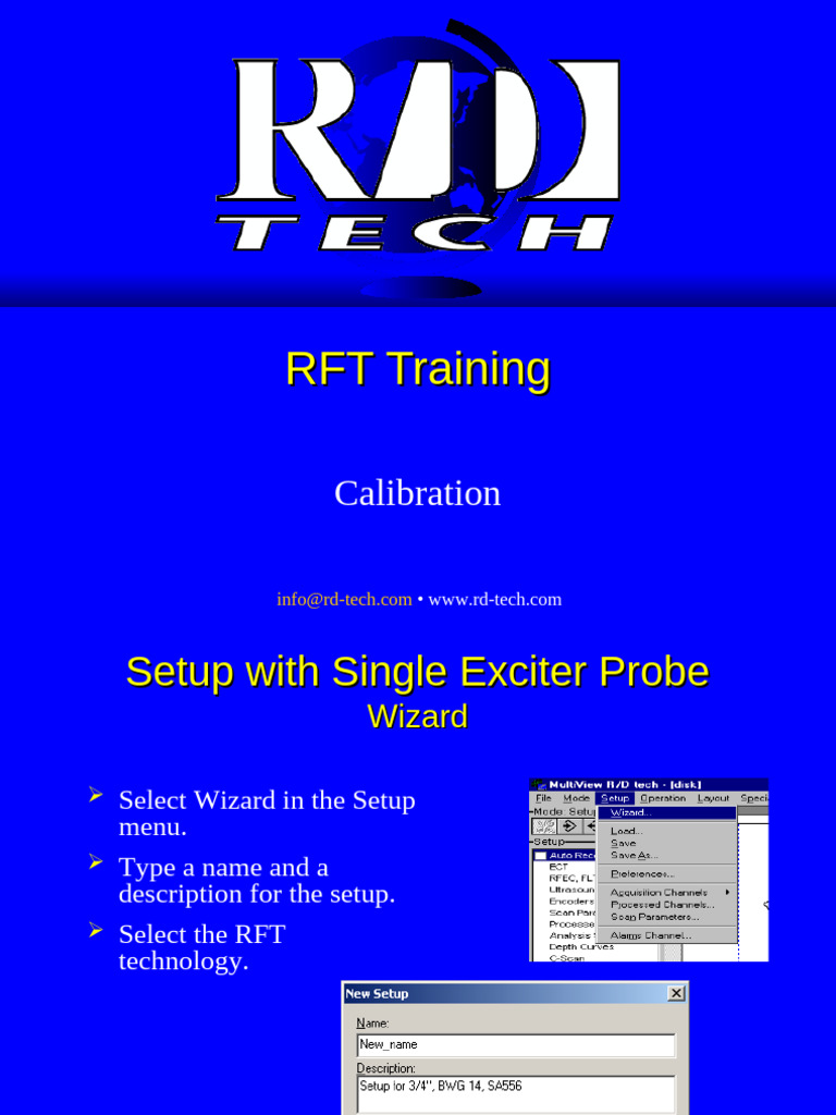 RFT Calibration Guide for Probes | PDF | Bandwidth (Signal Processing ...