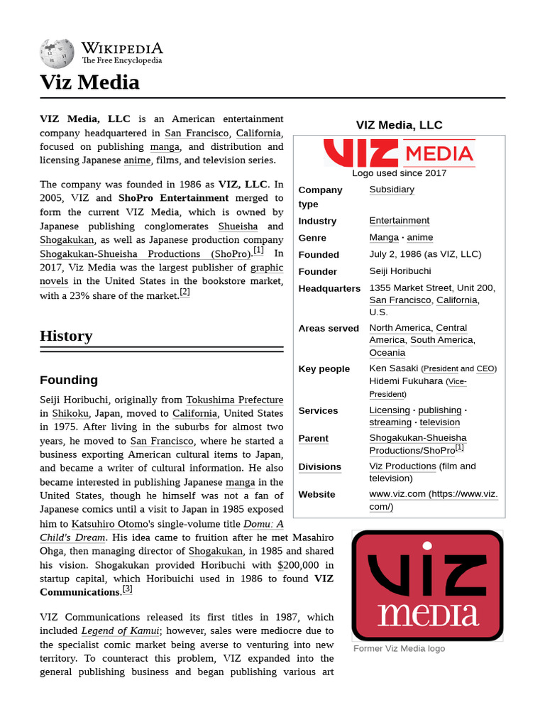 Viz_Media | PDF | Anime And Manga | Manga