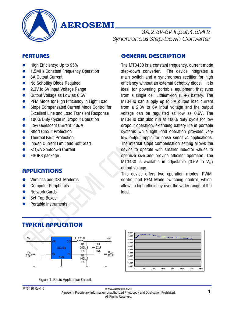 MT3430 Application Circuit Overview | PDF | Electronic Circuits ...