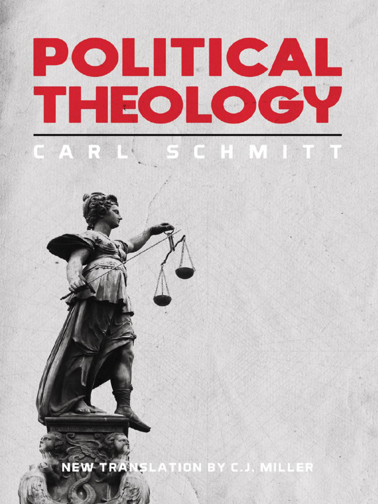 Political Theology Four Chapters On The Concept of Sovereignty (Carl ...