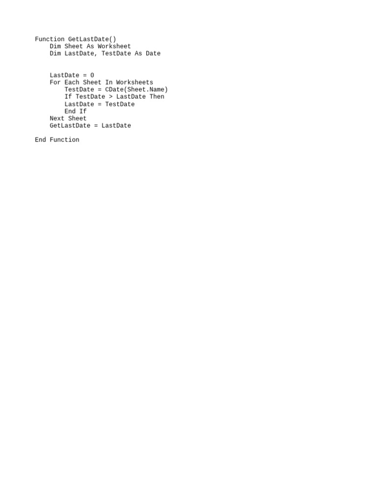 Get last date pdf