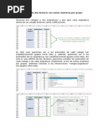 Fórmulas y Ejemplo de Tabla ANOVA | PDF