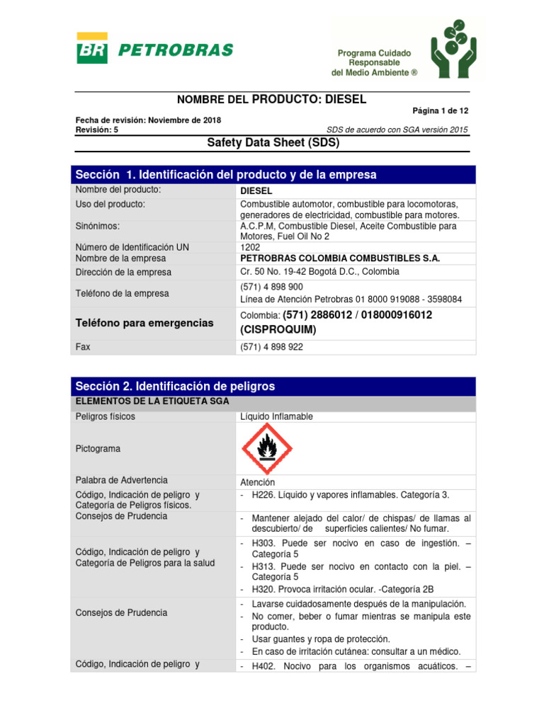 hoja-de-seguridad-diesel-con-pictogramas-pdf-agua-combusti-n