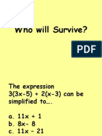 Survivor Example Game