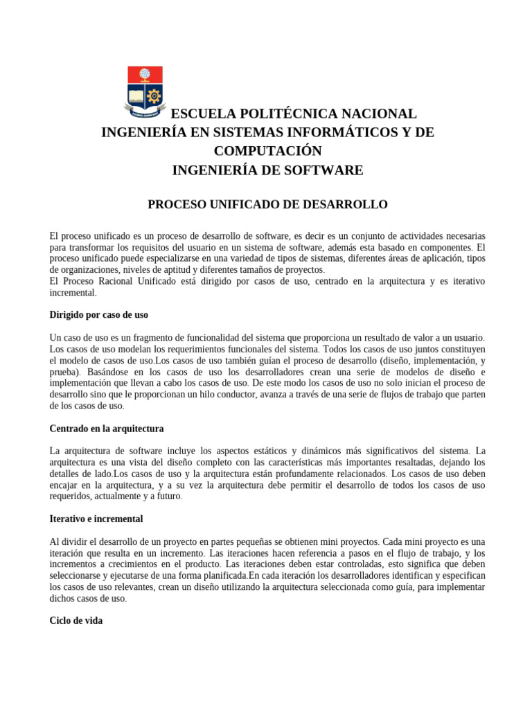 PUD | PDF | Caso de uso | Software