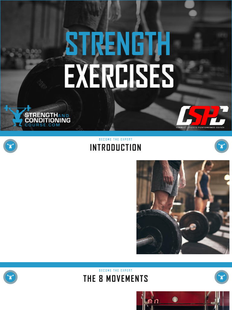 Comprehensive Strength Training Guide | PDF | Strength Training ...
